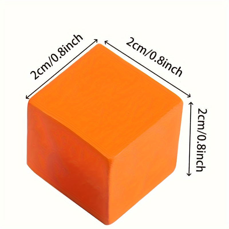 Colorful Cube Building Blocks Wooden Toys Montessori Teaching Aids