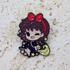 Anime Cat Elf Girl Alloy Enamel Brooch For Backpack