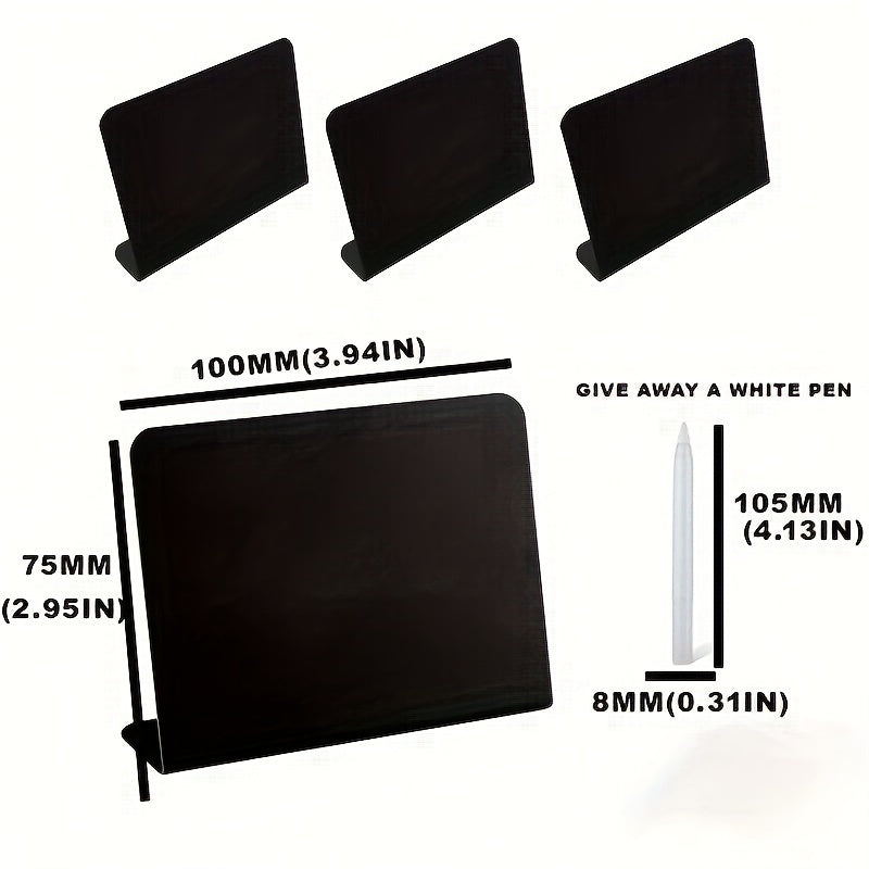 Mini Chalkboard Signs For Food 3pcs Pack Small Chalkboard Food Signs For Party