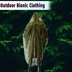 Nylon Mesh Bionic Cloak Ghillie Suit for Airsoft Photography