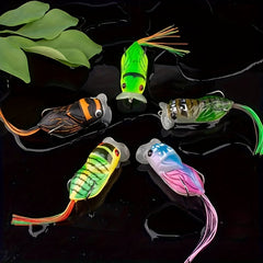 Bionic Cicada Silicone Soft Bait Double Hook Fishing Tackle