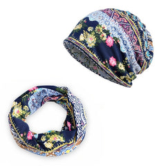 Slouch Sports Knitted Beanie Cap Headscarf Winter Hat Cap Slouchy Snood Hat