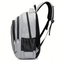Business Laptop Backpack Work Bag Organizer with USB Charging Port