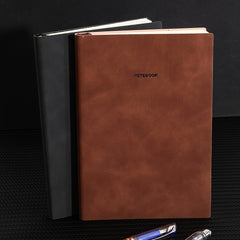 Soft Leather Cover Notepad 120 Pages