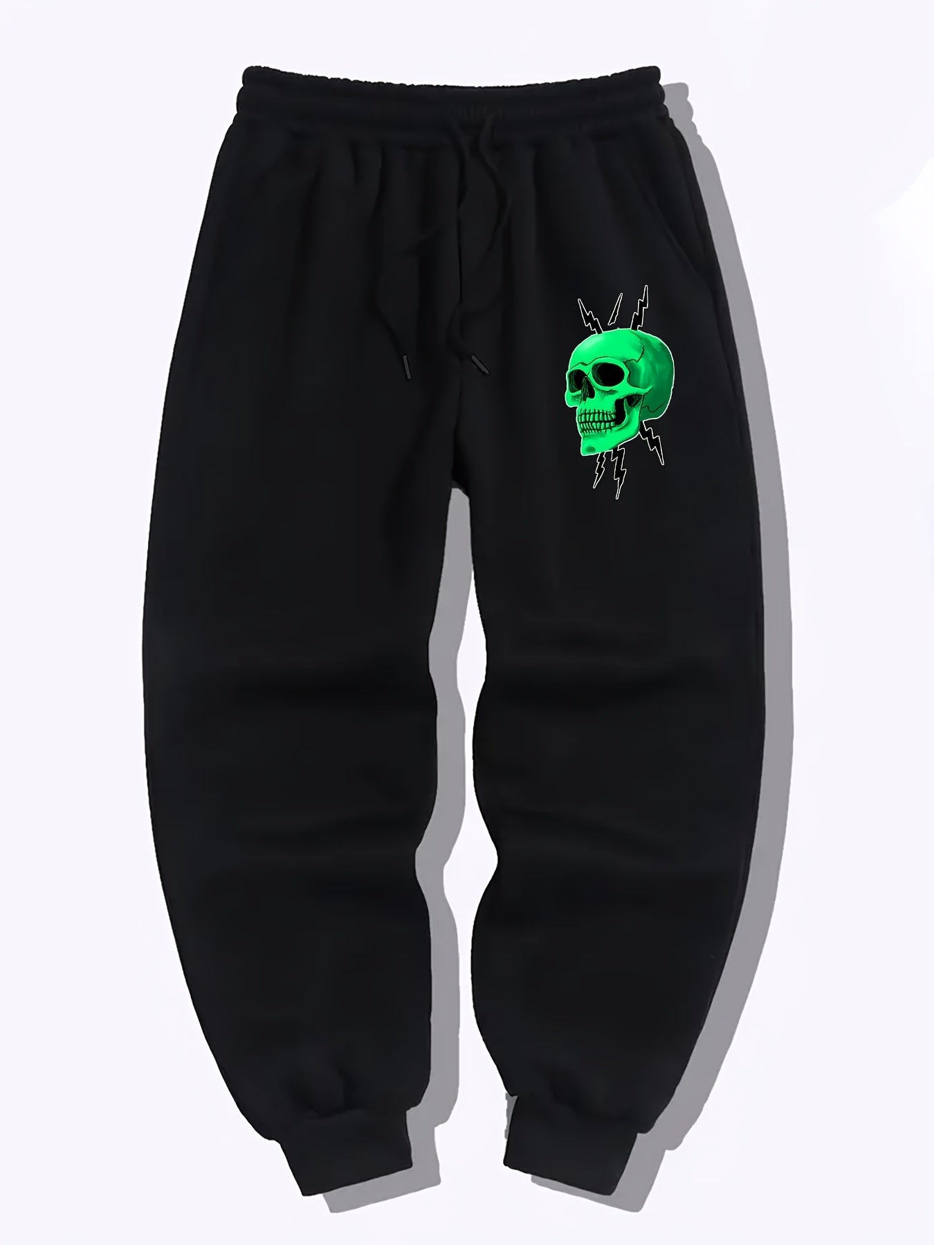 Skull Pattern Joggers Men's Casual Sports Pants