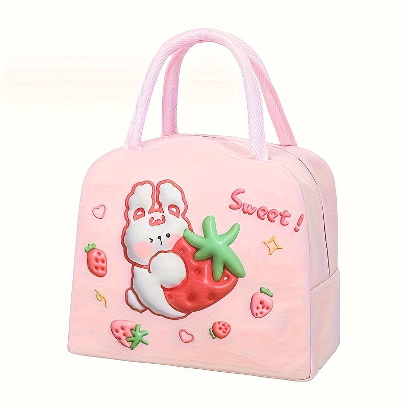 Cartoon Thermal Handheld Bag Insulated Lunch Box Bag