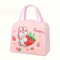 Cartoon Thermal Handheld Bag Insulated Lunch Box Bag