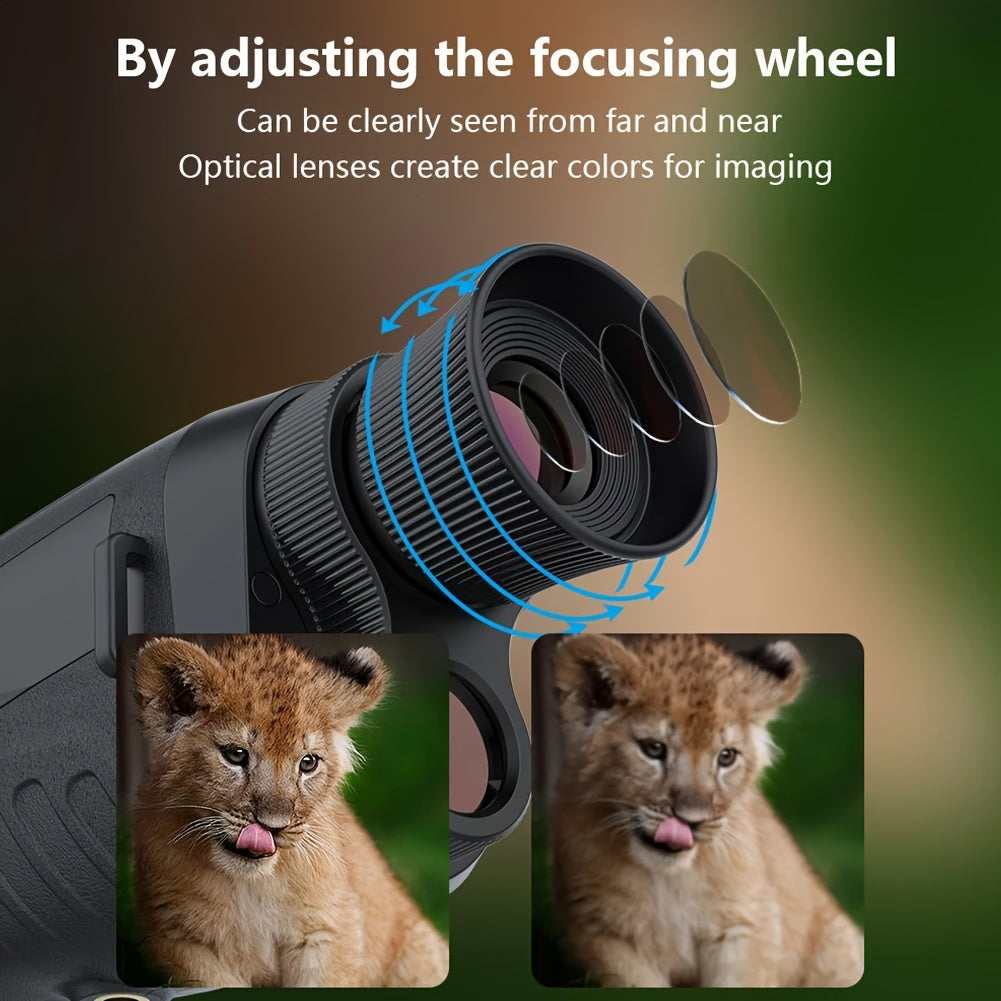 DT19 Monocular Night Vision Goggles - 2.5K High Definition Infrared Night Vision