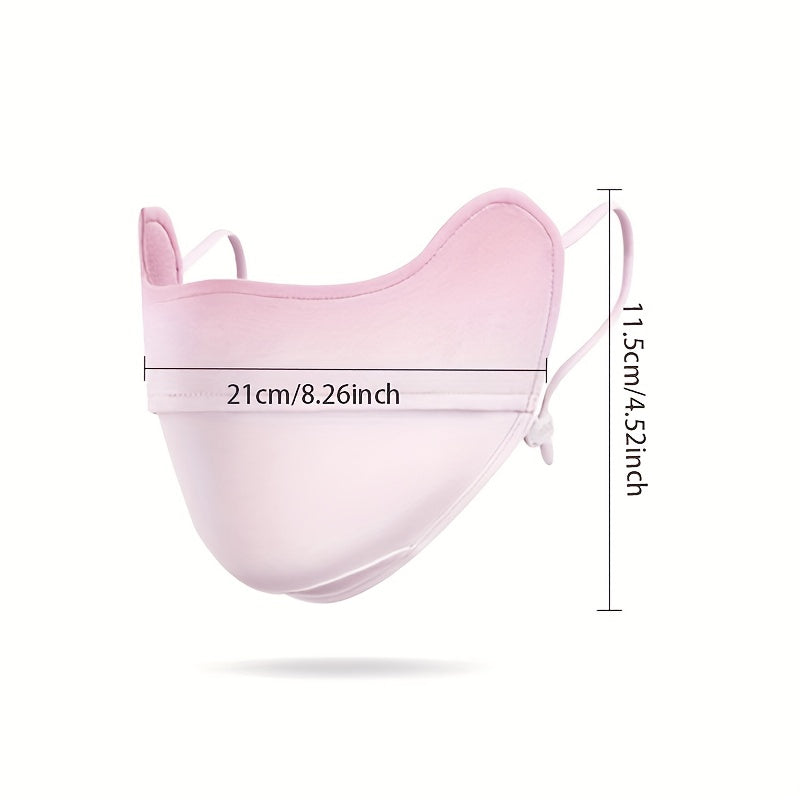 Gradient UV Protection Mask Reusable Face Covering