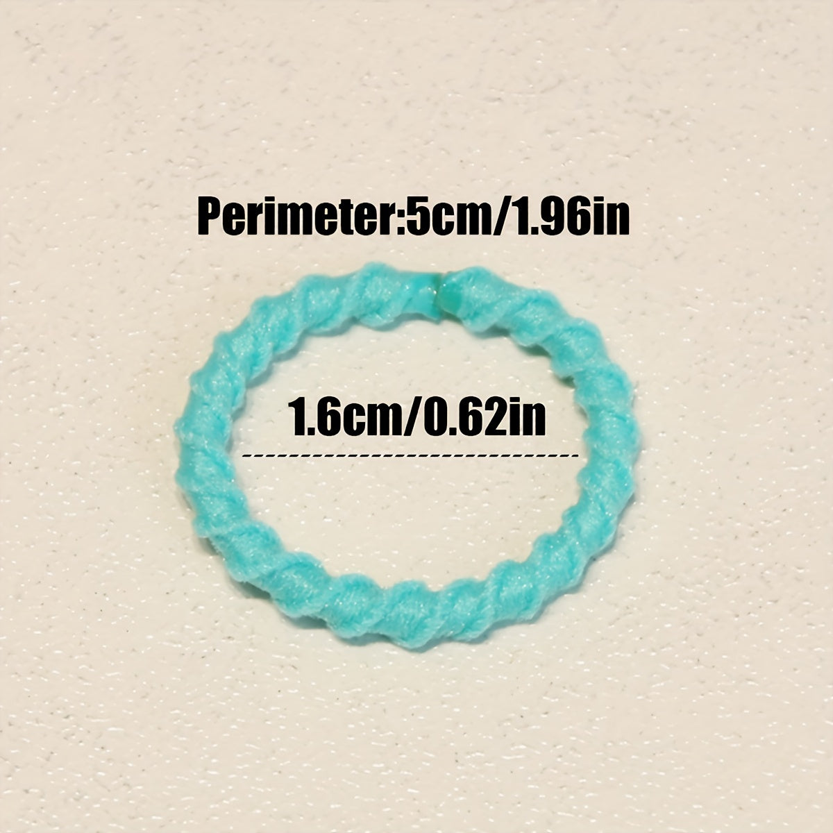 Mini Candy Hair Tie Hair Ring Ponytail Braids Holder Women Girls Baby Toddlers