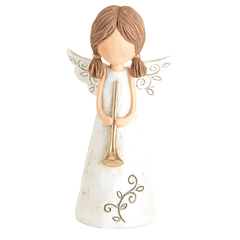 Angel Crafts Resin Praying Angels Love Heart Ornaments Home Decor