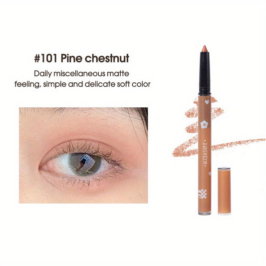 Matte Eyeshadow Pen Powder Cold & Warm Tone Long-Lasting Eye Makeup