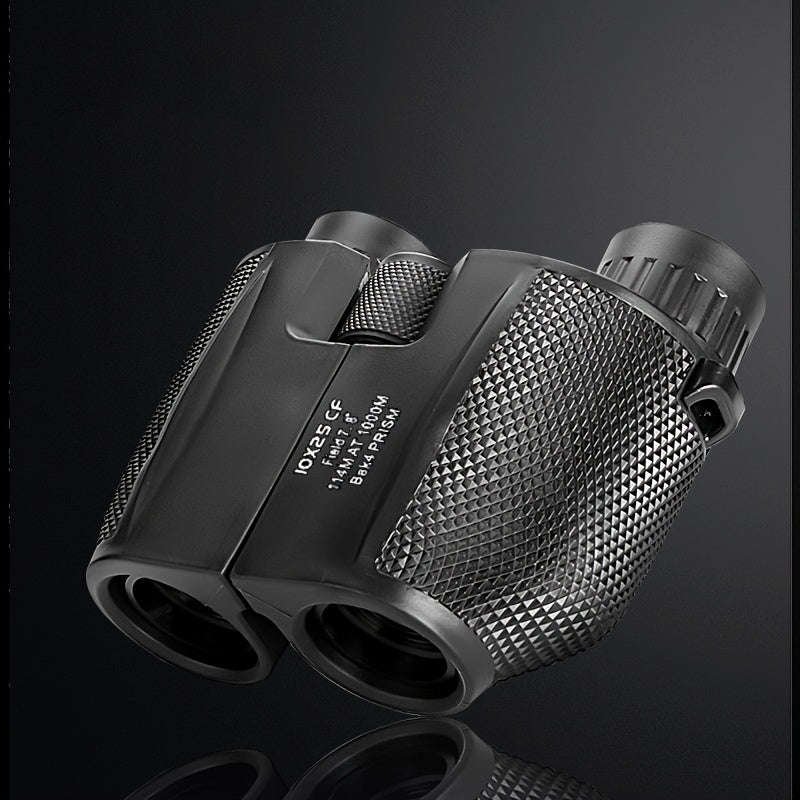 Portable HD Binoculars 10X25 for Bird Watching Travel Hiking