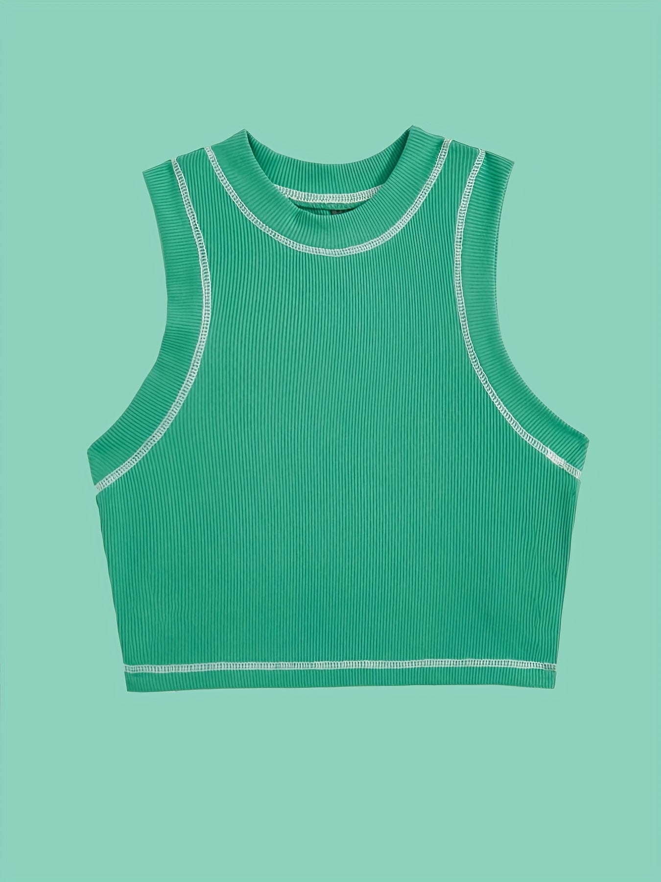Women's Solid Tank Top Sleeveless Casual Summer Wear