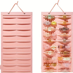 Hair Claw Clips Organizer 10 Layers Large Hair Clip Storage Holder