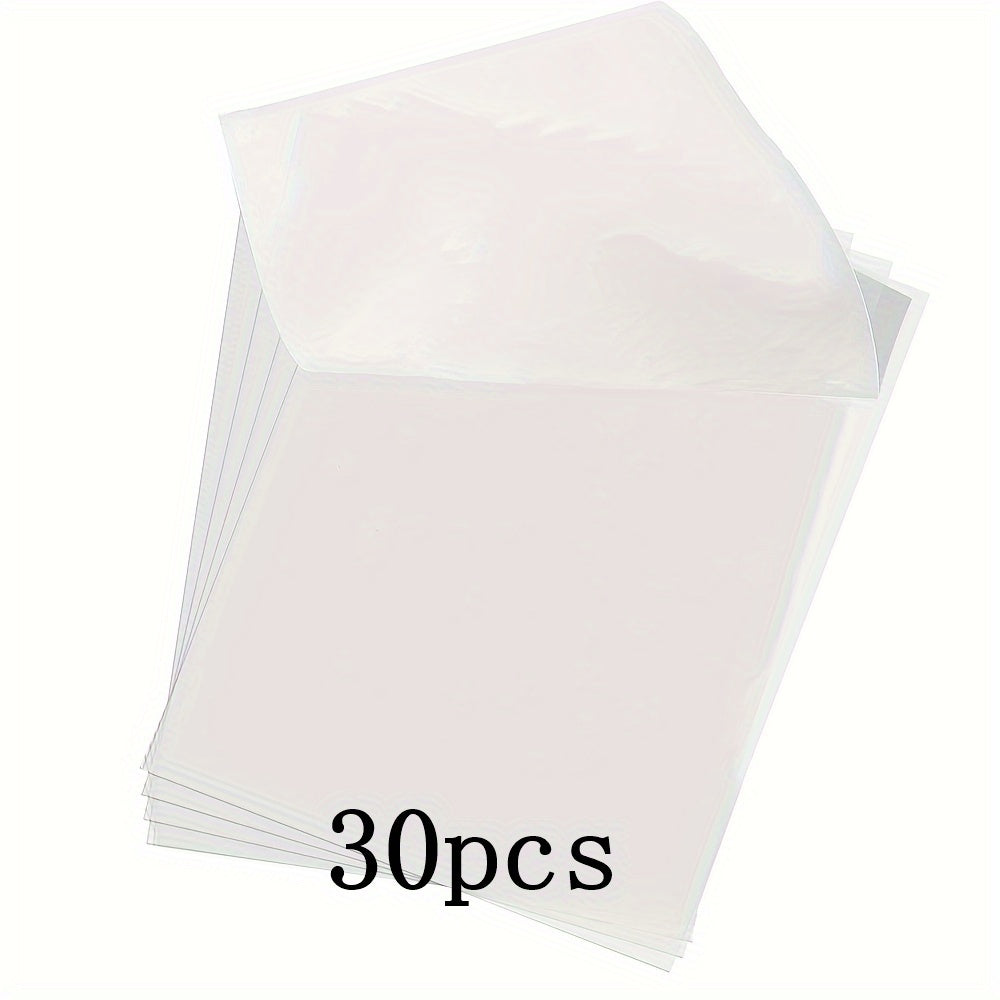 30 Sheets DTF Transfer Film 8.5x11 In Matte Sublimation Transfer