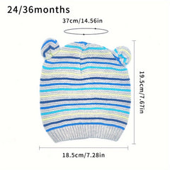 1pc Knitted Baby Hat Warm Beanie