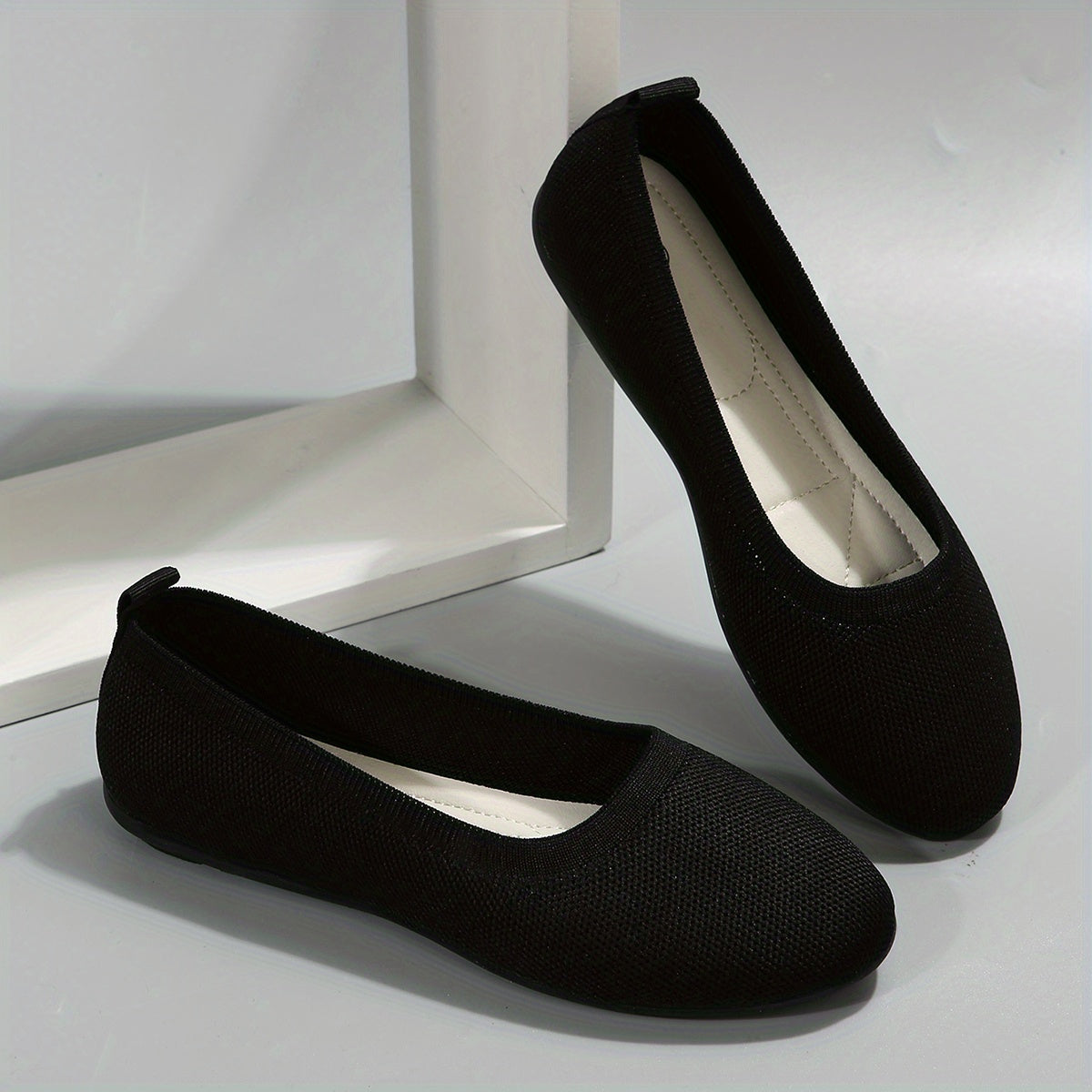 Women's Lightweight Breathable Slip On Flat Shoes