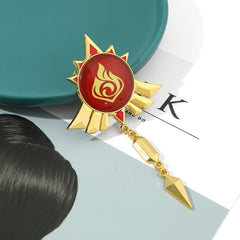 Anime Luminous God's Eye Brooch
