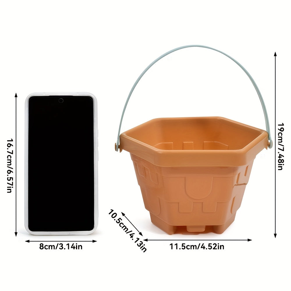 Kids Beach Sand Play Set with Shovels and Buckets - Outdoor Water Toys