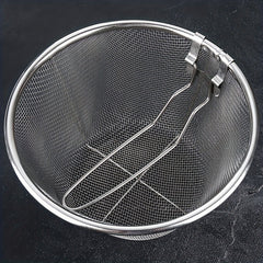 304 Stainless Steel Frying Basket Kitchen Steam Rinse Strain