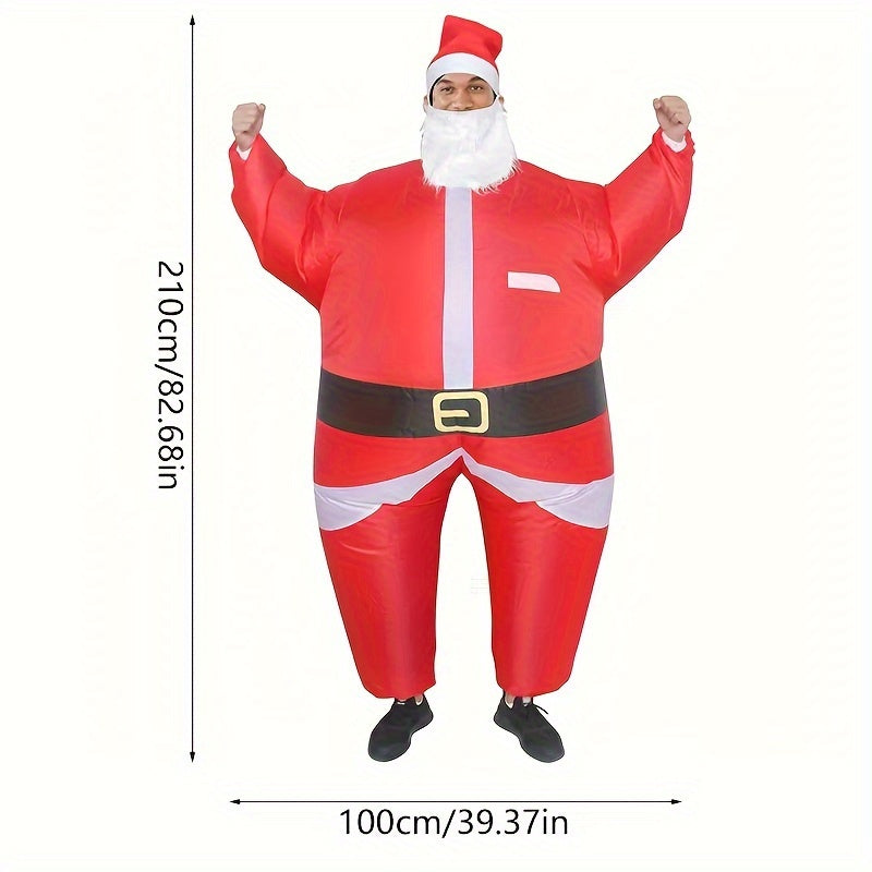 Santa Claus Elk Inflatable Costume Halloween Party Cosplay Costumes