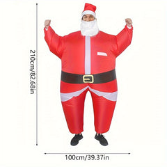 Santa Claus Elk Inflatable Costume Halloween Party Cosplay Costumes