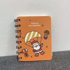 80 Sheets Christmas Coil Notebook Learning Stationery Student Prize Gift