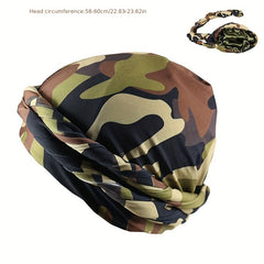 Men's Soft Satin Inner Cap for Outdoor Sport