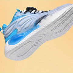 Boy's Block Basketball Shoes, Comfy Breathable Sneakers