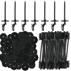 Solar Panel Guard Clips Bird Critter Guard Fastener Clips For Mesh Animal Guard