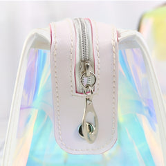 Colorful Laser Cosmetic Bag Portable Toiletry Bag