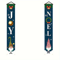 Christmas Dwarf Couplets Joy Noel Party Decor