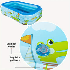 Inflatable Family Swimming Pool for Summer Fun