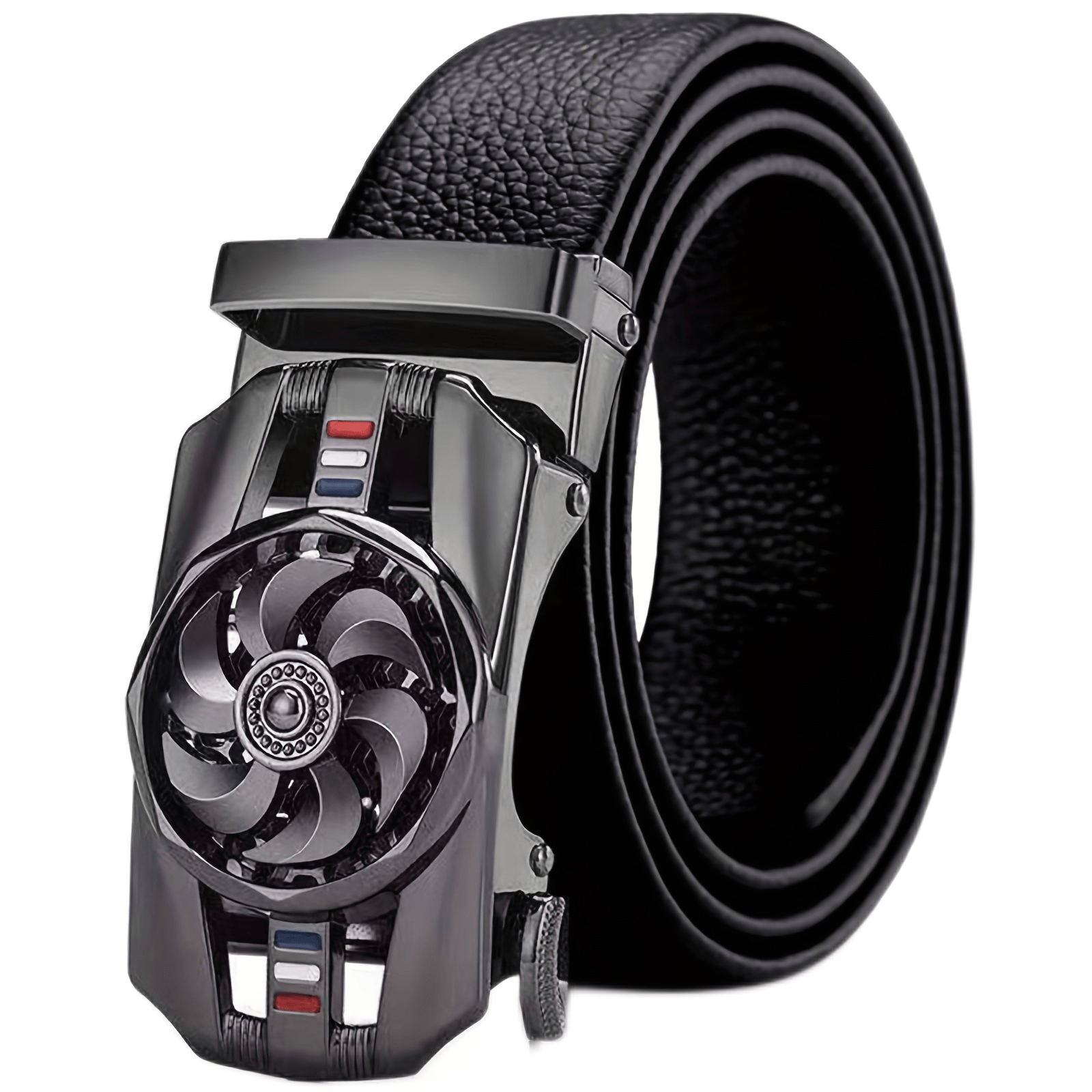 High Men's Business Belt w/ Automatic Buckle
