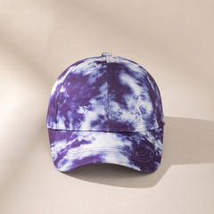 Tie Dye Couple Baseball Cap Men's Personality Cap