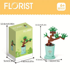 Succulent Plants Building Blocks Potted Flower Bouquets