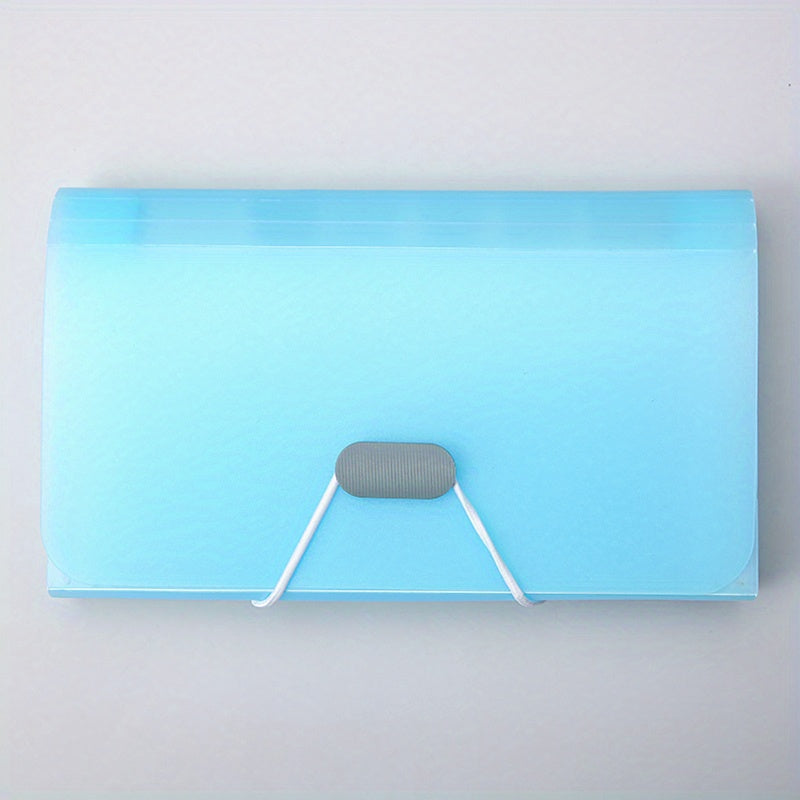 A6 Waterproof File Storage Bag 13 Pockets Organizer for School & Office Supplies