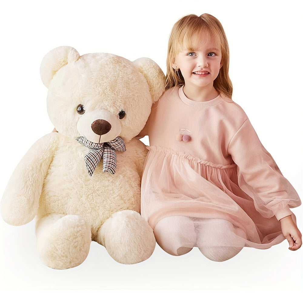 IKASA Giant Teddy Bear Plush Toy Soft Stuffed Animal for Bedroom or Gift