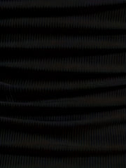  Ribbed Lace Trim Tube Top