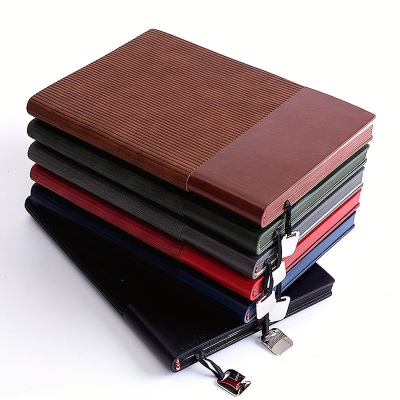 Personalized A5 Size Pendant Notebook with Textured Cover