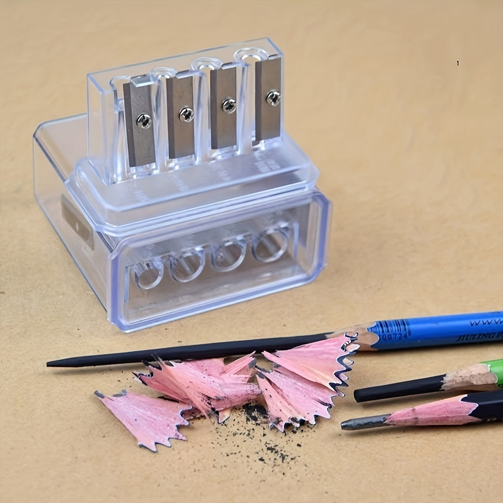 4-in-1 Pencil Sharpener with Charcoal Pen 14b