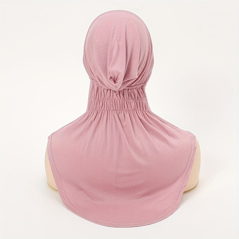 Solid Elastic Hijab Soft Turban Inner Cap Underscarf Bonnet