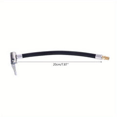 1pc Tire Air Inflator Hose Inflatable Tube Connection
