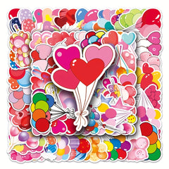 50pcs Graffiti Stickers for Laptop Water Bottle Phone Car Scrapbook Bike Decals