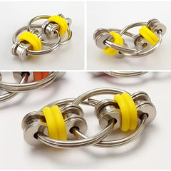 Metal Key Chain Decompression Chain Fidget Cube Vent Toy