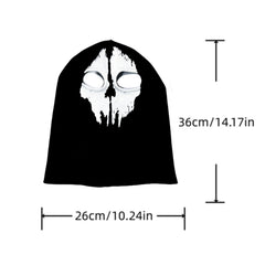 Halloween Dress Up Hat Riding Mask Sweat Absorption Sunscreen Headgear