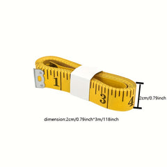 120 Inch Sewing Tailor Tape Body Measuring Measure Double-sided Scale