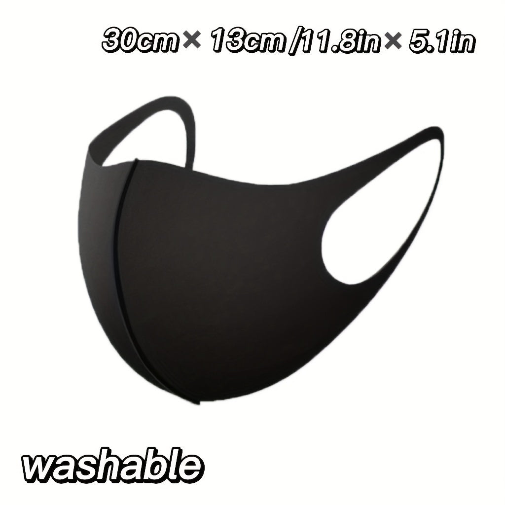 Cold Feeling Ice Silk Elastic Mask Sports Unisex Summer Sports Sunscreen Mask