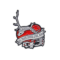 Gothic Style Skull Heart Lips Brooch Personality Creative Men's Brooch